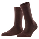 Falke Family strømper, brun - 46490 - 5239 - Dark Brown