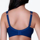 Elbrina BH uden bøjle, blå - 50.04.4063 - 072 - Dark Blue