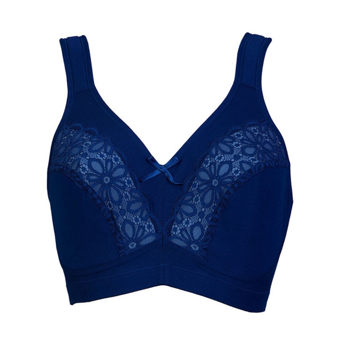 Elbrina BH uden bøjle, blå - 50.04.4063 - 072 - Dark Blue