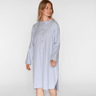 CCDK Amalie natkjole, lyseblå - 60927 - 6105 - Eventide Stripe