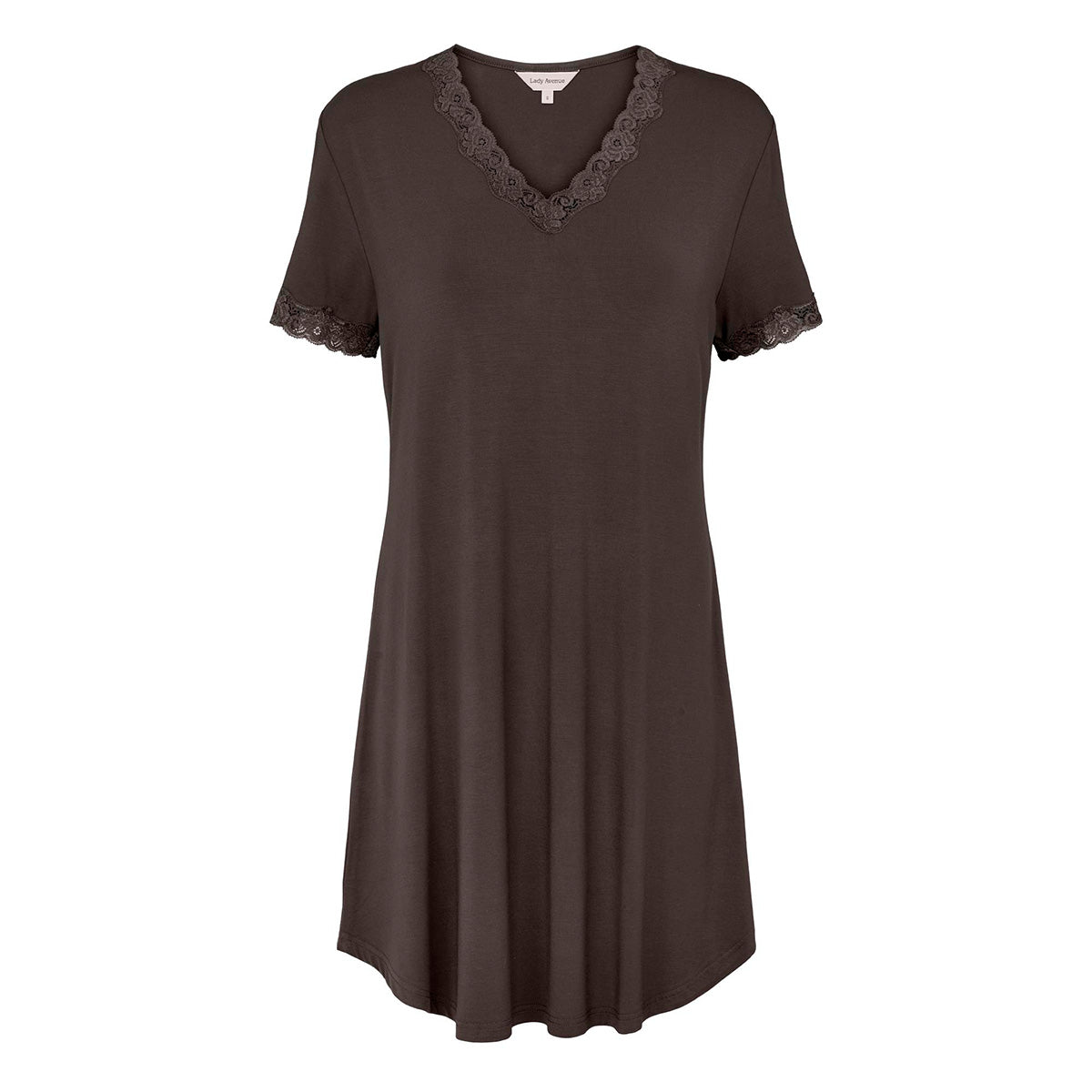 Lady Avenue Bamboo natkjole, brun - 66732 - 2900 - Brown