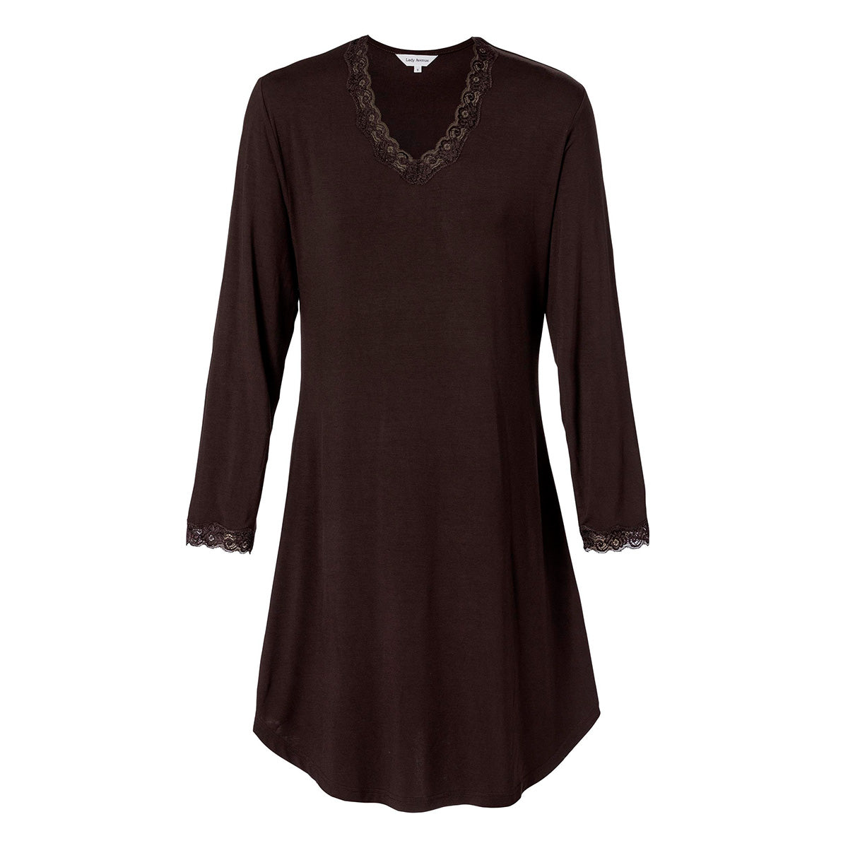 Lady Avenue Bamboo natkjole, brun - 66733 - 2900 - Brown