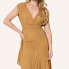LingaDore Summer Breezes strandkjole, brun - 8224 - 365 - Brown Sugar