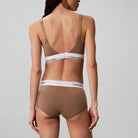 Calvin Klein Icon bralette BH, brun - LV00QF8500 - QPS - Soft Mocha