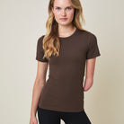 Copenhagen Cartel Ally trænings-t-shirt, brun - 166020 - Arabica - Arabica