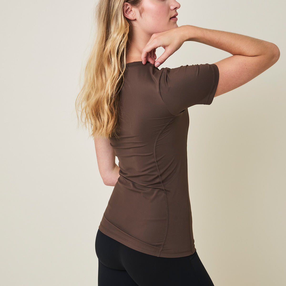 Copenhagen Cartel Ally trænings-t-shirt, brun - 166020 - Arabica - Arabica