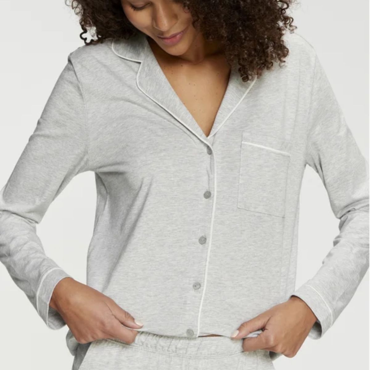 Lascana Sleep Selection nattrøje, grå - BA-300-53 - grey - Grey
