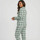 Lascana X-Mas Gift pyjamas, beige - BA-94-54 - beige check - Beige Bheck