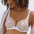 Lascana Maria BH med bøjle, hvid - BH-159-W - weiß - White