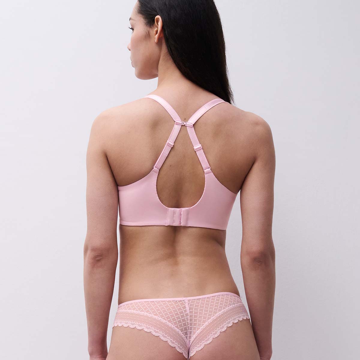 Chantelle EasyFeel Norah Chic plunge BH, lyserød - C16MNA - 083 - Candy Pink