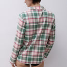 Femilet Heat Heat natskjorte, grøn - FN3820 - F09 - Blue Surf Checks