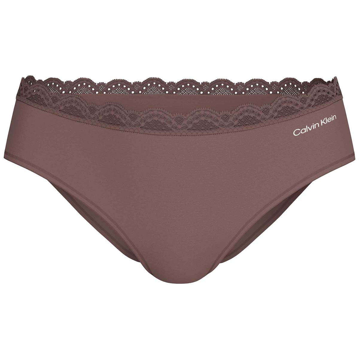 Calvin Klein Microfiber Stretch hipster trusse, brun - LV00QD5273 - 1SJ - Iron