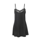 Lascana Alana Negligé natkjole, sort - MA-899-N - black - Black