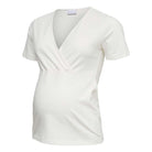 Mamalicious MLkerrie Tess 2-pak graviditetstop, multi - 20023417 - Black/snow White - Black/snow White