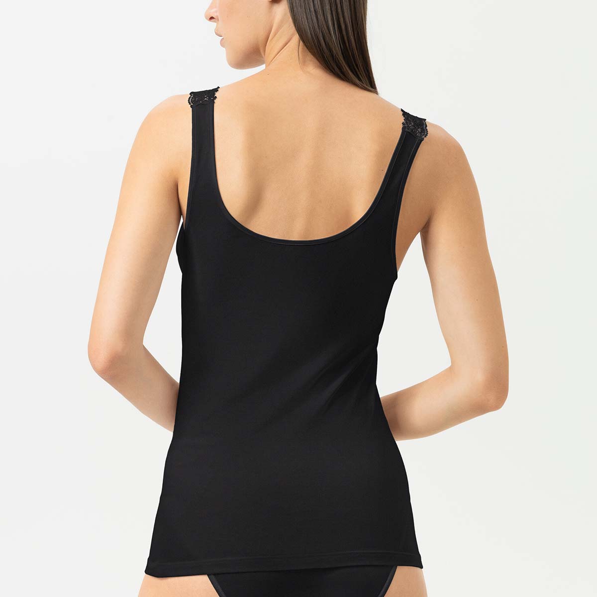 Mey Emotion Elegance top, sort - 1110133 - 3 - Black