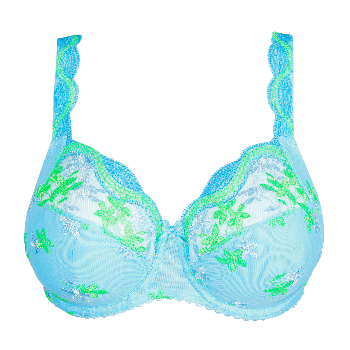 PrimaDonna Cala Luna BH med bøjle, lyseblå - 0163540 - IDM - Ice Dream