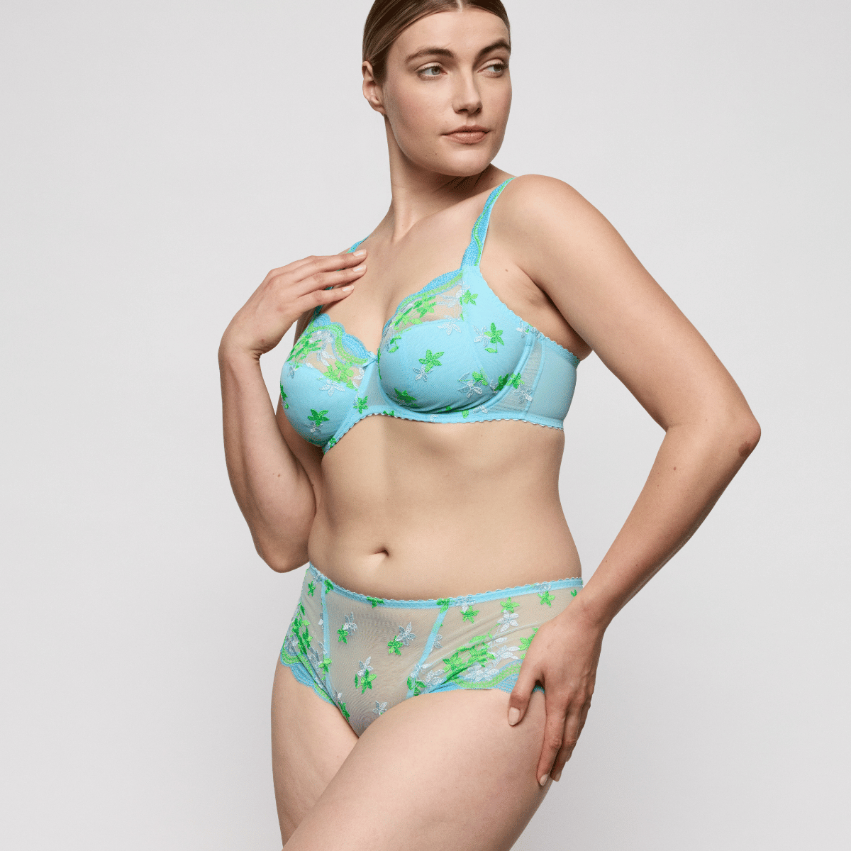 PrimaDonna Cala Luna g-streng, lyseblå - 0663541 - IDM - Ice Dream