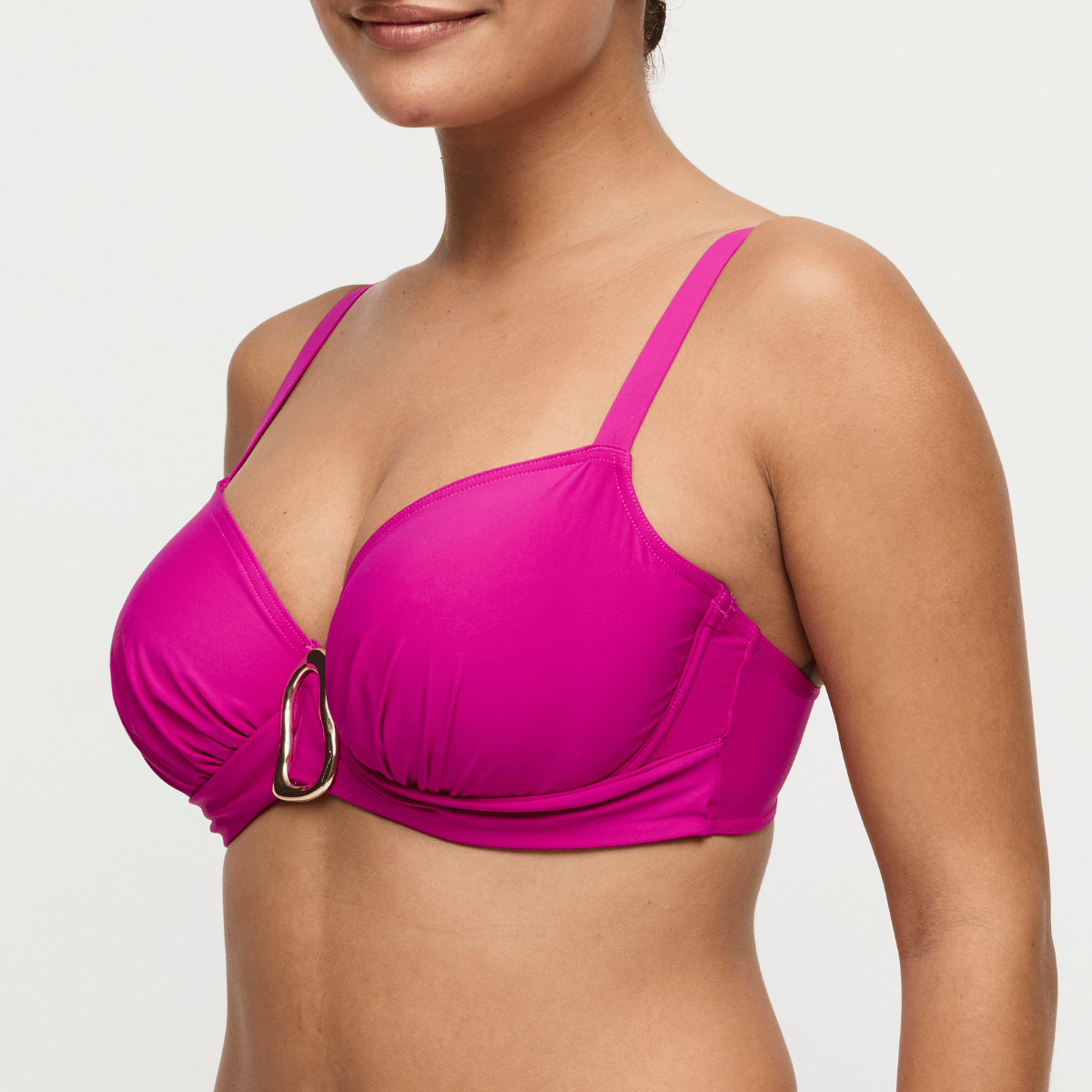 PrimaDonna Uvita bikini top med bøjle, pink - 4013510 - DMA - Deep Magenta