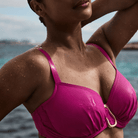 PrimaDonna Uvita bikini top med bøjle, pink - 4013510 - DMA - Deep Magenta